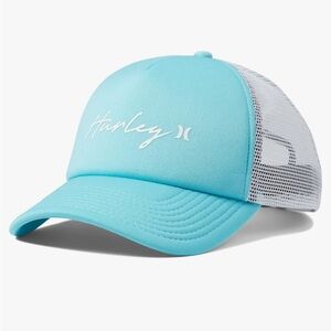 Hurley Topaz Mist Icon Script Trucker Cap